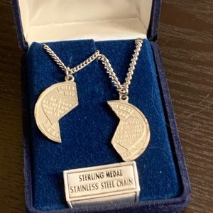 2 necklaces-to share with your loved one